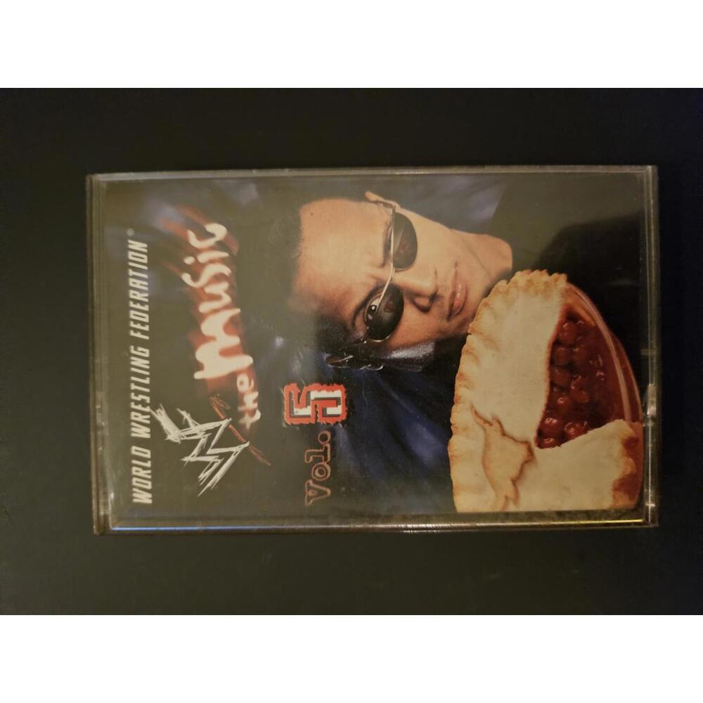 WWF - World Wrestling Federation - The Music - vol. 5 - on cassette - RARE - EUC